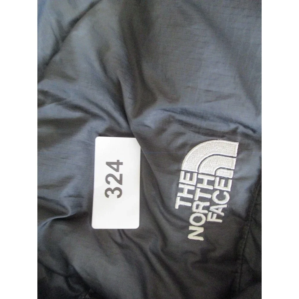 The North Face TNF Nupste 550 Goose Down Full Zip Puffer Vest Black size XL